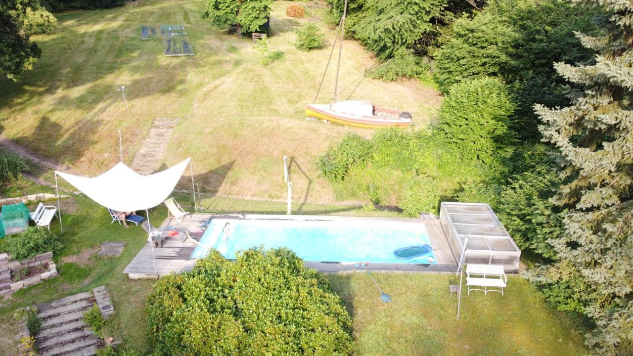 Villa Im Park Wachwitzgrund เดรสเดน ภายนอก รูปภาพ